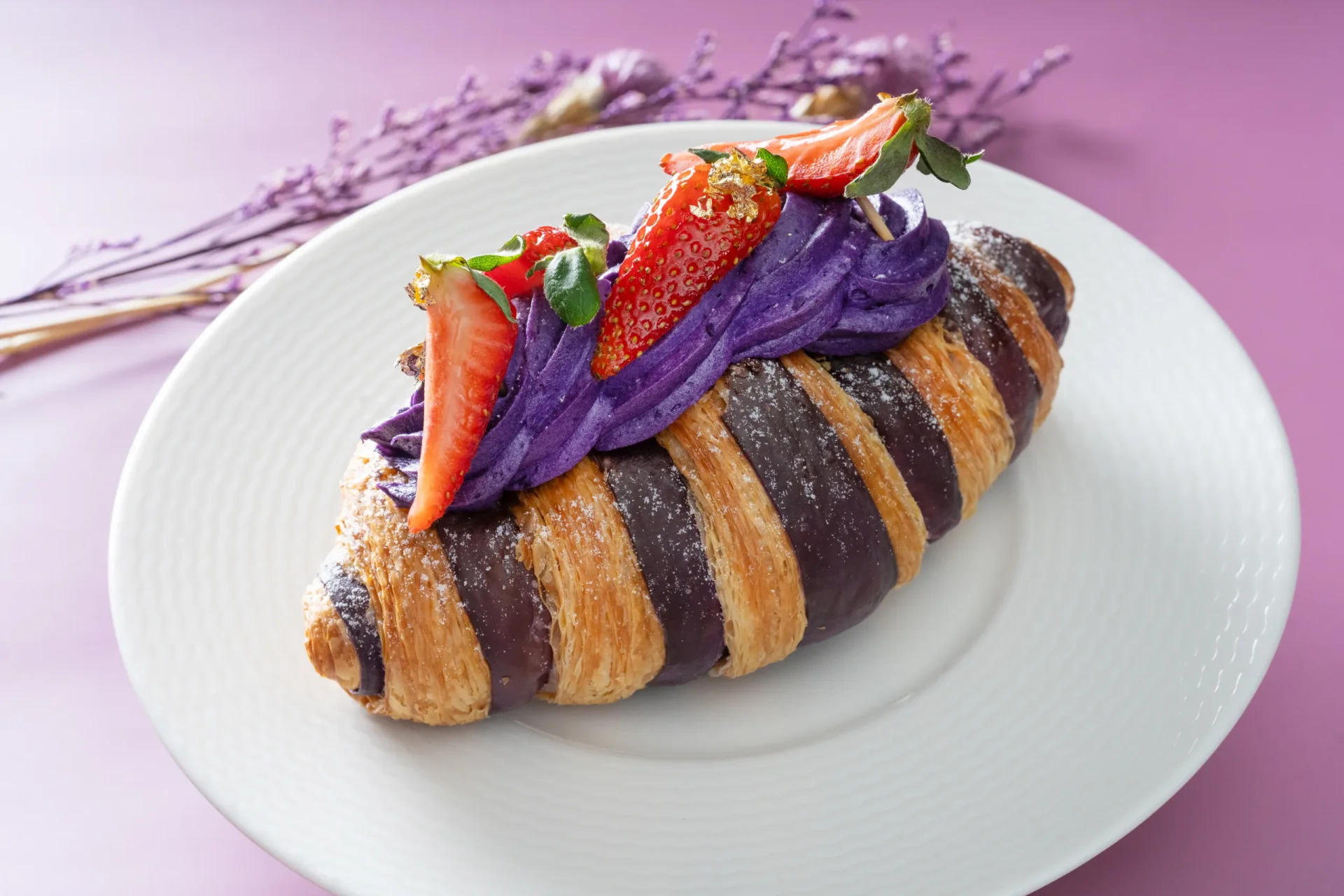Ube Croissant
